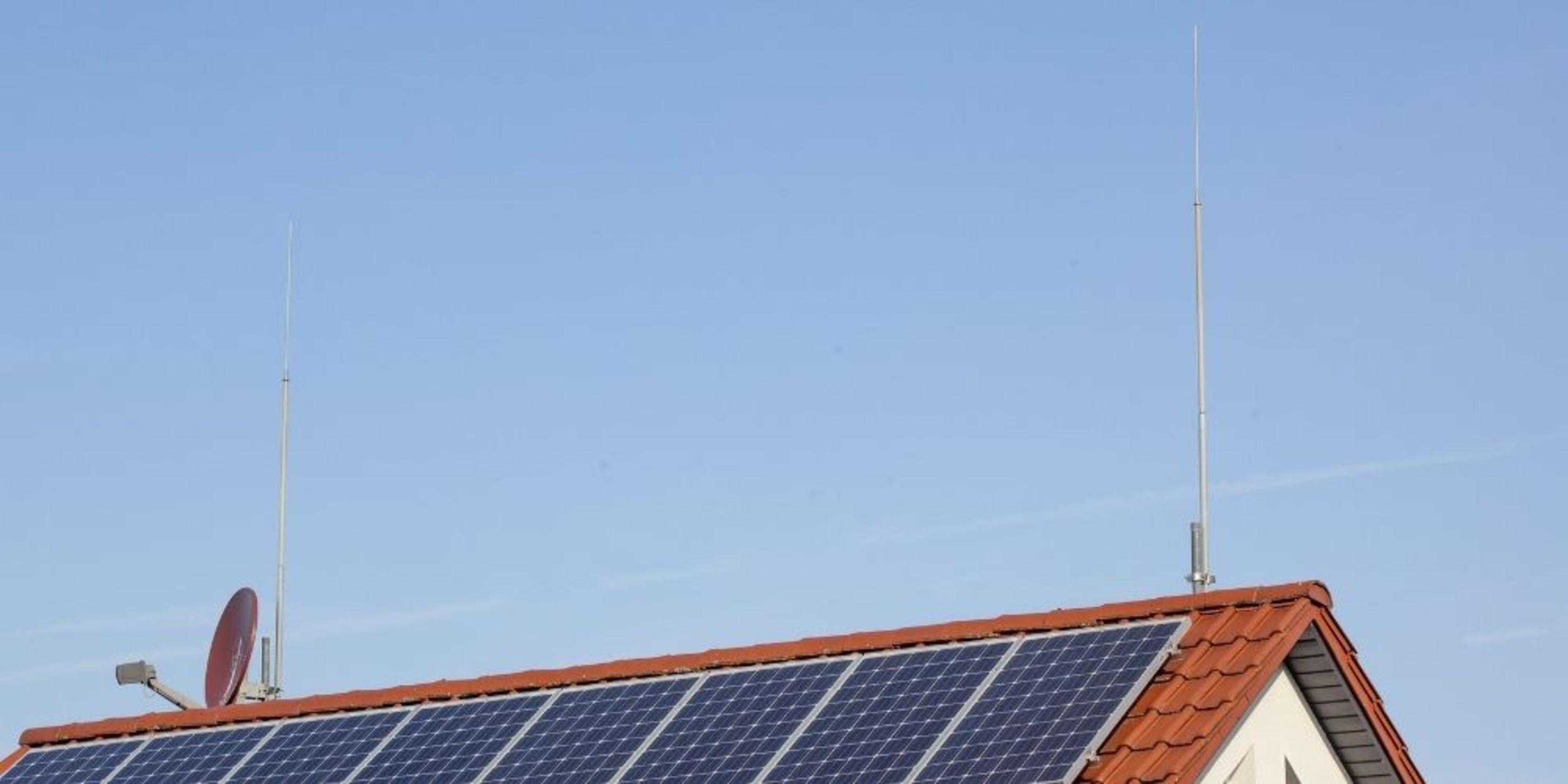 Äußerer Blitzschutz bei Elektro Knaak GmbH & Co. KG in Hanau / Großauheim